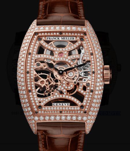 Franck Muller Cintree Curvex Men Skeleton Replica Watch for Sale Cheap Price 8880 B S6 SQT D